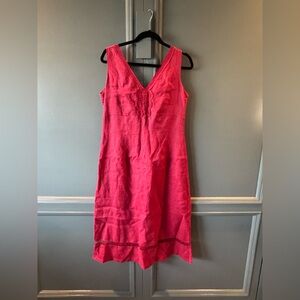 H&M Vibrant Red Cotton Dress